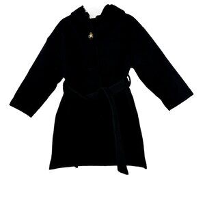 Shein Girl's Black Dress Coat Size: 4Y